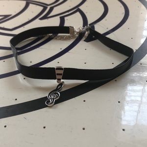 2 for $7!!!! 😻😻 musical note choker necklace!